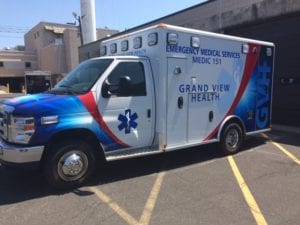 GVH Emergency Medical Services van.
