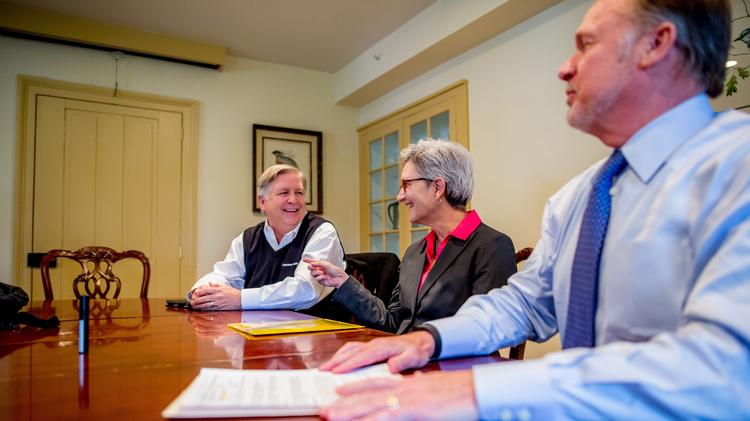 Three CEOs: Jim Brexler of Doylestown Health, Jean Keeler of Grand View Health and Michael Laign of Holy Redeemer swap stories about their organizations’ unique standing in the health care community