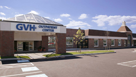 Exterior shot of Harleysville Outpatient Center.