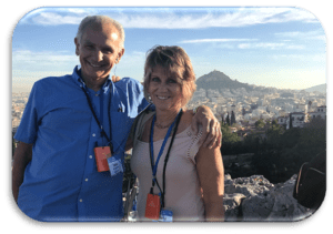 Carol at the Acropolis.