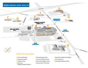 Grand View Campus Map